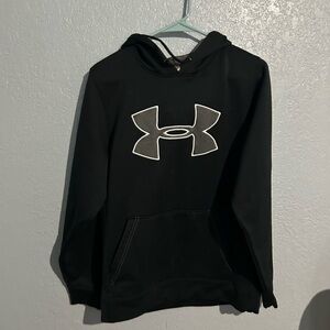 Under Armour Black and Gray Hoodie